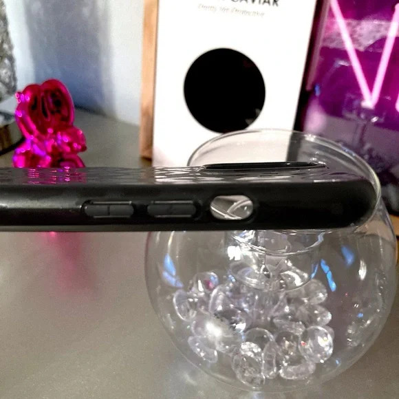 NEW iPhone 12 Pro Max Velvet Caviar Black Leopard Case Anti-microbial Matte NIB